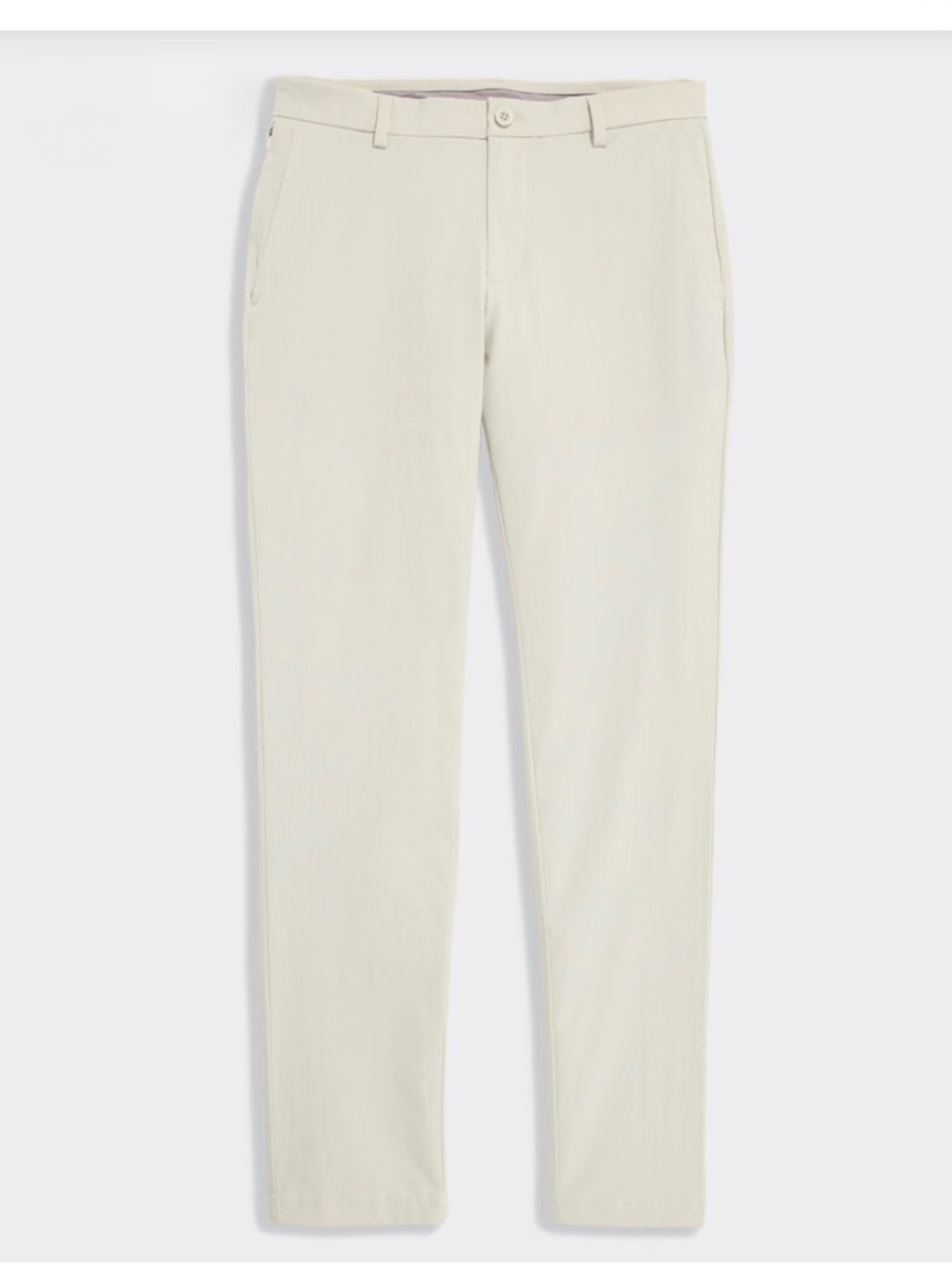 Vineyard Vines Men's On The Go Pants size 40x30 Slim (original) fit Stone